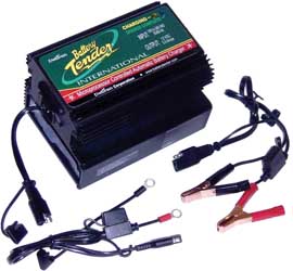 BATTERY CHARGER POWER TENDER - Click Image to Close